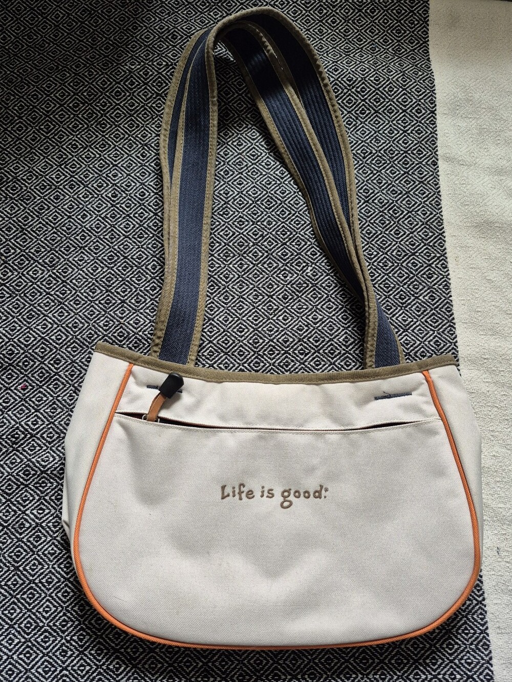Life is Good purse